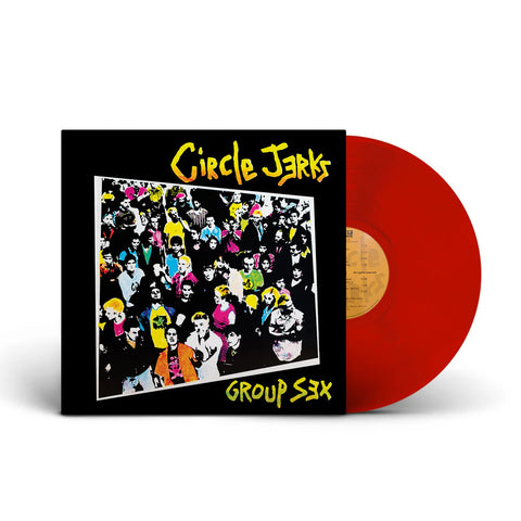 Circle Jerks – Group Sex (deluxe, trans red)