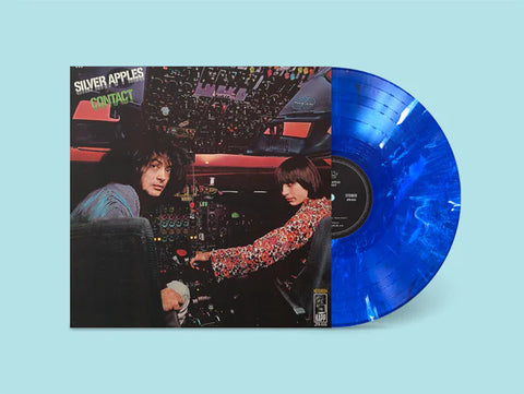 Silver Apples - Contact LP (blue swirl)