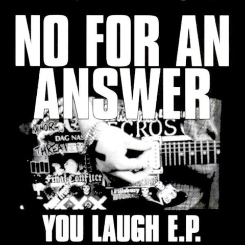 No For An Answer – You Laugh 7" E.P. (red)