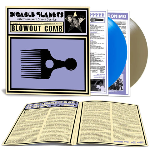 Digable Planets - Blowout Comb LP ('22 RE, blue/gold vinyl)